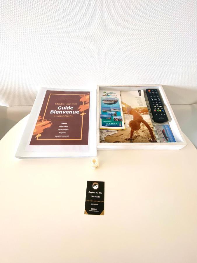 - L'Iroizh - Concarneau - Vue Mer Panoramique - Studio Standing Plage Des Sables Blancs - Parking - Panoramic Sea View - Near Thalassotherapy - Wifi - ภายนอก รูปภาพ